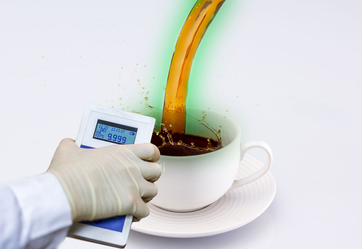 dosimeter green radiation coffee