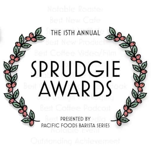 15th annual sprudgie awards square logo